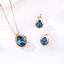 Show details for Classic Blue 2 Piece Jewelry Set of Original Design