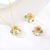 Picture of Classic Flowers & Plants Necklace And Earring Sets 2YJ053594S