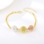 Show details for Dubai Multi-tone Plated Fashion Bracelet Online Only