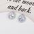 Picture of Copper or Brass Platinum Plated Stud Earrings at Super Low Price