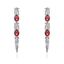 Show details for Featured Red Big Dangle Earrings with Full Guarantee