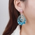 Picture of Copper or Brass Luxury Dangle Earrings in Flattering Style