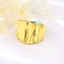 Show details for Eye-Catching Gold Plated Zinc Alloy Fashion Ring from Reliable Manufacturer