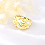 Picture of New Season Multi-tone Plated Zinc Alloy Fashion Ring with SGS/ISO Certification