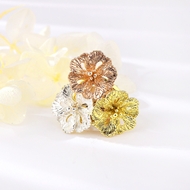 Show details for Need-Now Multi-tone Plated Big Fashion Ring from Editor Picks