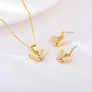 Picture of Zinc Alloy Gold Plated 2 Piece Jewelry Set at Super Low Price