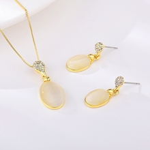 Show details for Designer Gold Plated Zinc Alloy 2 Piece Jewelry Set with No-Risk Return
