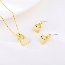 Show details for Beautiful Opal Classic 2 Piece Jewelry Set