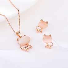 Show details for Charming White Small 2 Piece Jewelry Set As a Gift