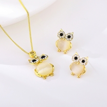 Show details for Stylish Small White 2 Piece Jewelry Set