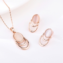 Show details for Classic Zinc Alloy 2 Piece Jewelry Set Online Only