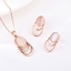 Show details for Classic Zinc Alloy 2 Piece Jewelry Set Online Only