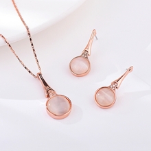 Show details for Famous Small Opal 2 Piece Jewelry Set