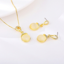Show details for Best Opal Zinc Alloy 2 Piece Jewelry Set