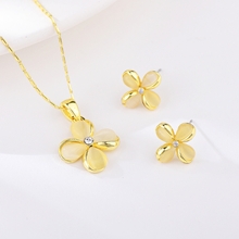 Show details for Irresistible White Opal 2 Piece Jewelry Set Direct from Factory