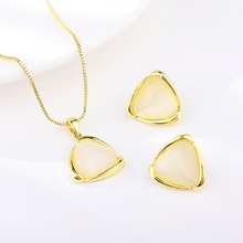 Show details for Best Opal Zinc Alloy 2 Piece Jewelry Set