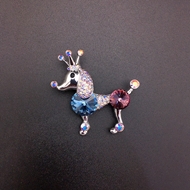 Show details for Shop Platinum Plated Swarovski Element Brooche with Full Guarantee