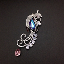 Show details for Top Swarovski Element Platinum Plated Brooche