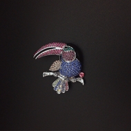Show details for Zinc Alloy Colorful Brooche with Beautiful Craftmanship