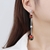 Picture of Women Copper or Brass Big Dangle Earrings with Fast Delivery