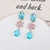 Picture of Great Cubic Zirconia Gold Plated Dangle Earrings