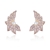 Picture of Purchase Platinum Plated Cubic Zirconia Dangle Earrings Exclusive Online
