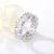 Picture of Brand New White Cubic Zirconia Fashion Ring with SGS/ISO Certification