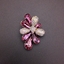 Show details for Zinc Alloy Platinum Plated Brooche with Member Discount