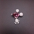 Picture of Wholesale Platinum Plated Swarovski Element Brooche at Super Low Price