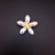 Picture of Buy Platinum Plated White Brooche Online Shopping