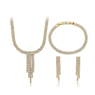 Show details for Copper or Brass White 3 Piece Jewelry Set at Great Low Price