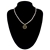 Picture of Copper or Brass Artificial Pearl Short Chain Necklace For Your Occasions