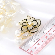 Picture of Stylish Small White Brooche