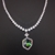 Picture of Big Swarovski Element Short Chain Necklace with Fast Shipping