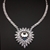 Picture of Featured White Platinum Plated Short Chain Necklace with Full Guarantee