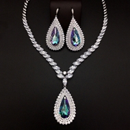Show details for Charming Big Zinc Alloy 2 Piece Jewelry Set of Original Design