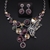 Picture of Shop Platinum Plated Purple 2 Piece Jewelry Set with Wow Elements