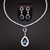 Picture of Designer Platinum Plated Zinc Alloy 2 Piece Jewelry Set with No-Risk Return