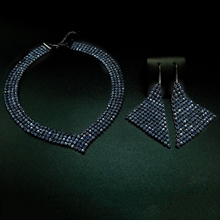 Show details for Great Swarovski Element Big 2 Piece Jewelry Set