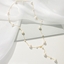 Show details for Delicate White Y Necklace with No-Risk Refund
