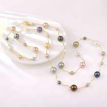 Show details for Best Artificial Pearl Gold Plated Y Necklace