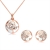 Picture of Low Cost Rose Gold Plated Enamel 2 Piece Jewelry Set with Fast Shipping