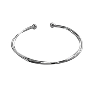 Picture of Buy Platinum Plated Small Fashion Bangle with Low Cost