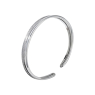 Picture of Distinctive Platinum Plated Small Fashion Bangle with Low MOQ
