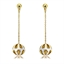 Show details for Fast Selling White Rose Gold Plated Dangle Earrings For Your Occasions