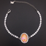 Show details for Distinctive Yellow Swarovski Element Fashion Bracelet Online