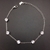 Picture of Hypoallergenic White Platinum Plated Fashion Bracelet with Easy Return