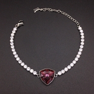 Show details for Filigree Swarovski Element Small Fashion Bracelet