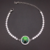 Show details for Staple Swarovski Element Small Fashion Bracelet