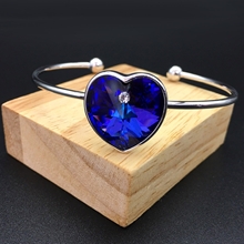 Show details for Fashion Swarovski Element Small Fashion Bangle